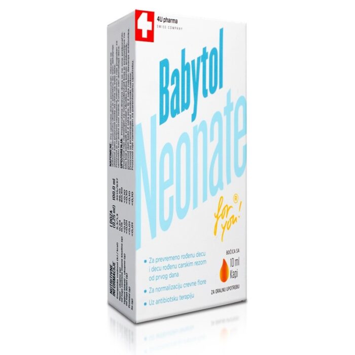 BABYTOL NEONATE kapi 10ml - normalizacija crijevne flore kod djece ...