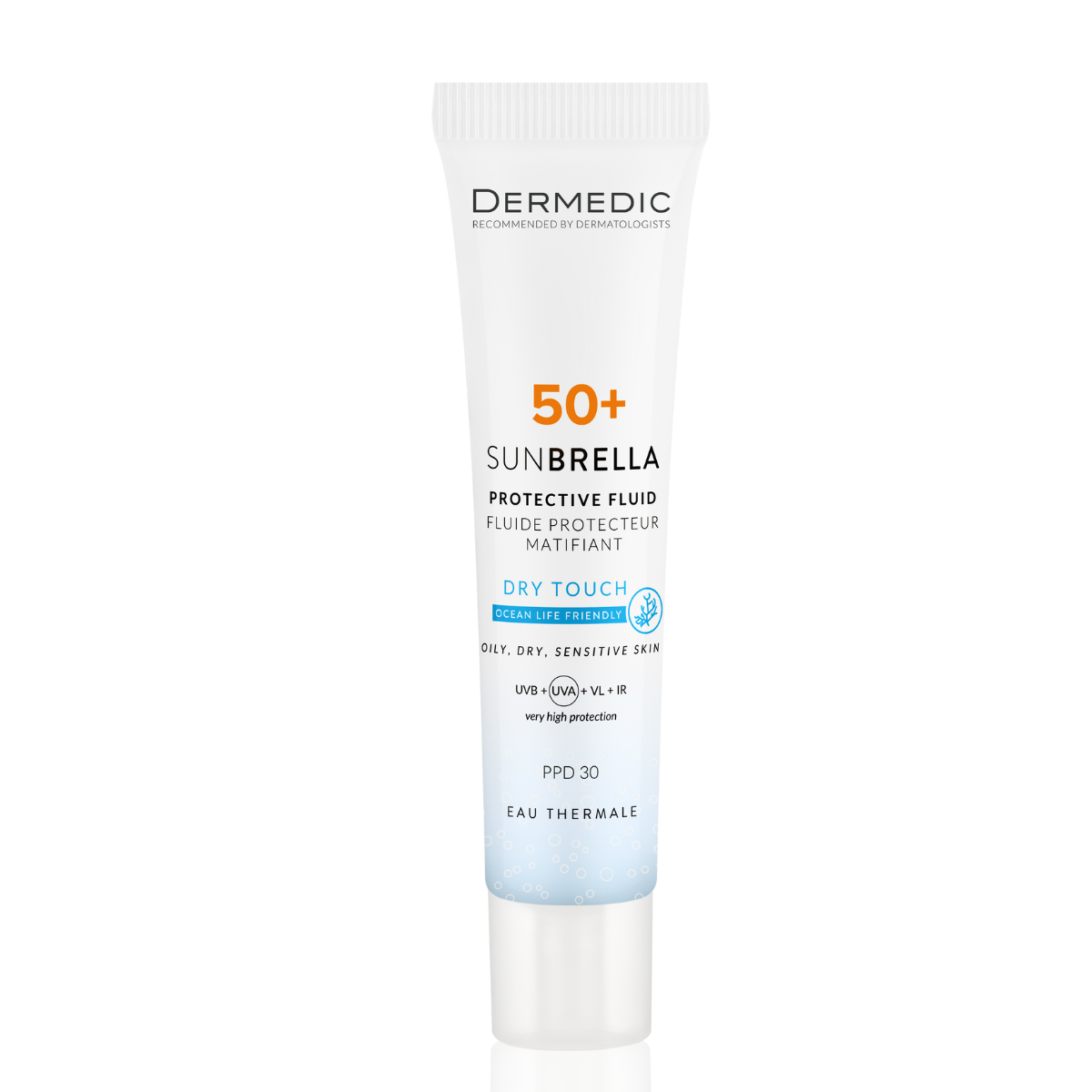 www-produkt-10 DERMEDIC SUNBRELLA DRY TOUCH FLUID SPF50+ (40ml) - Image 1