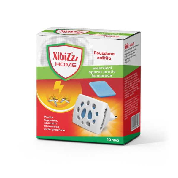 Xibiz-Home-ELEKTRICNI-aparat-600x600 XIBIZ HOME APARAT ZA KOMARCE + 10 TABLETA - Image 1
