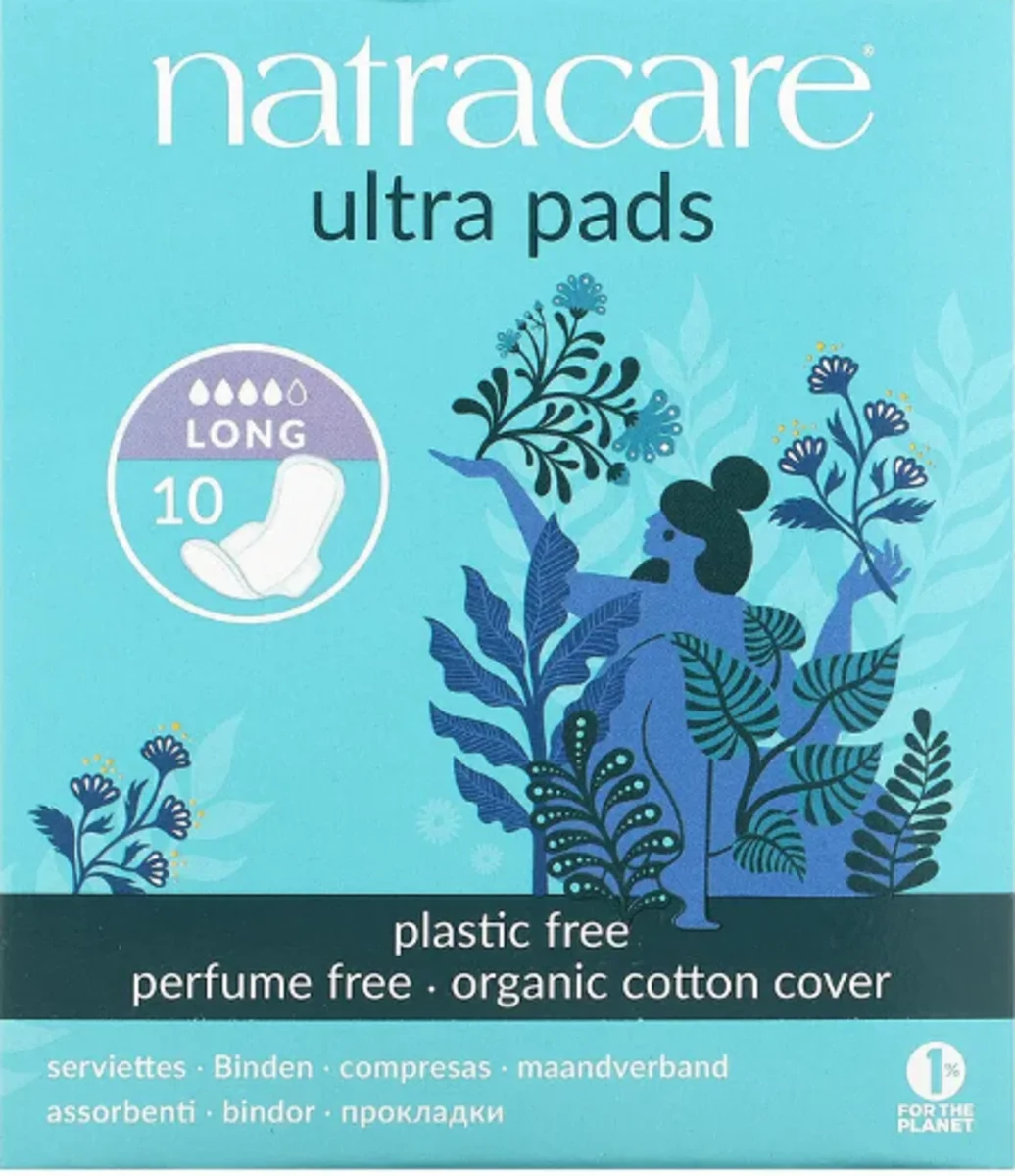 natracare-ultra-pads-higijenski-ulosci-s-krilcima-long (2) Ultra pads higijenski ulošci s krilcima - long, 10 kom Natracare - Image 1